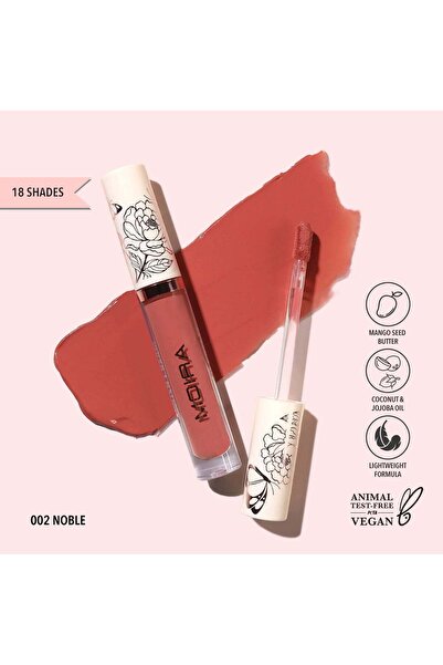 MOİRA Lip Plush Cream (002, Noble)