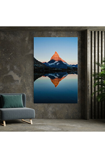 Arthub Canvas Painting, Bedroom And Living Room, Landscapes, Mirror Mountain