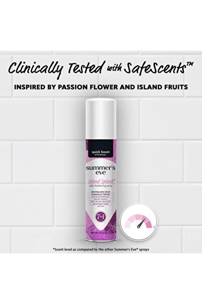 STOREMAX بخاخ سمرز إيف المنعش 2 أونصة (59 مل) برائحة آيلاند سبلاش 1182297