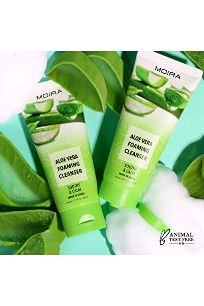 MOİRA Aloe Vera Foaming Cleanser