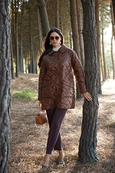 Moodbasic PUL NAKIŞLI KAPİTONE MONT