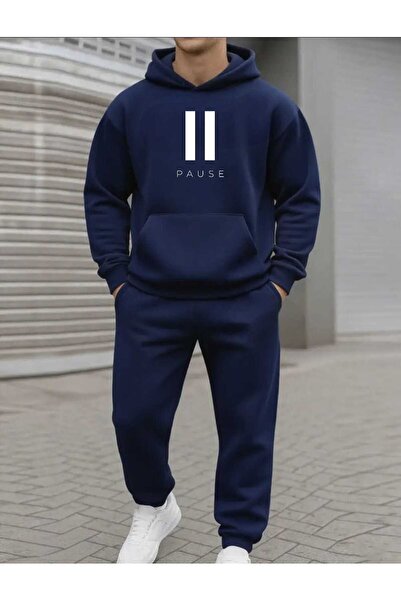 tkn your style Pause Alt Top Team Fashion Print Design Trend Hooded Sweatshirt