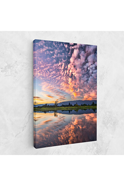 Arthub Canvas Painting, Bedroom And Living Room, Landscapes, Beautiful Sky