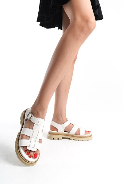 FEMME Sevilla Women's Open Toe Strap Casual Open Back Sandals Shoes