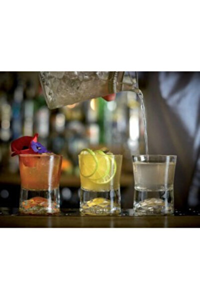 LİBBEY Set of 6 Pahar Shorty Rocks, 150 ml