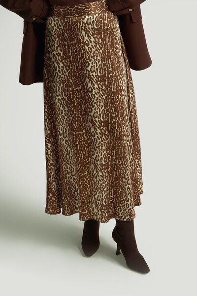 Armine Trend Skirt 24Kt103 Brown