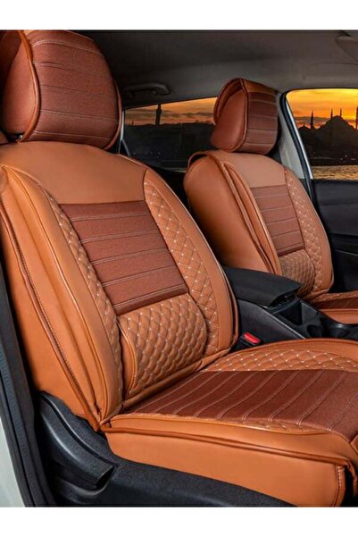 barototuning Fiat Egea Compatible Plus Lux Series Black and White Car Seat Co...