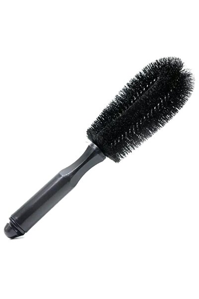 zola Wheel and janitorial brush, plastic, 27x7 cm, black