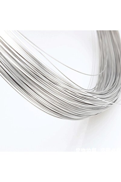 Telörsan Takı, Taç Ve Çiçek Paslanmaz Çelik Tel - 1 mm 100 metre - AISI 304 K...