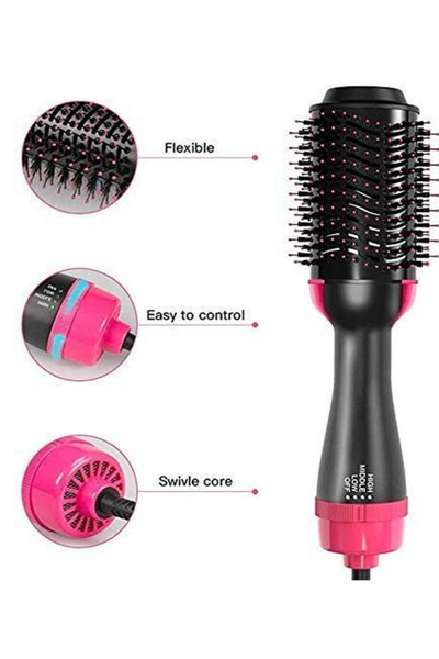 MANDU One Step 3in1 electric brush for volume with hot air dryer/brush/curler 1000 W