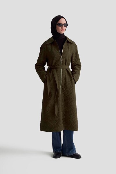 Armine Trend Kap 25KT717 Yağ Yeşili