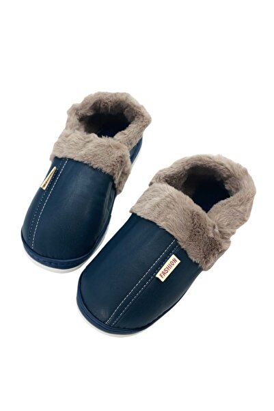 OEM Men's fur slippers, for indoors or short trips outside, D310