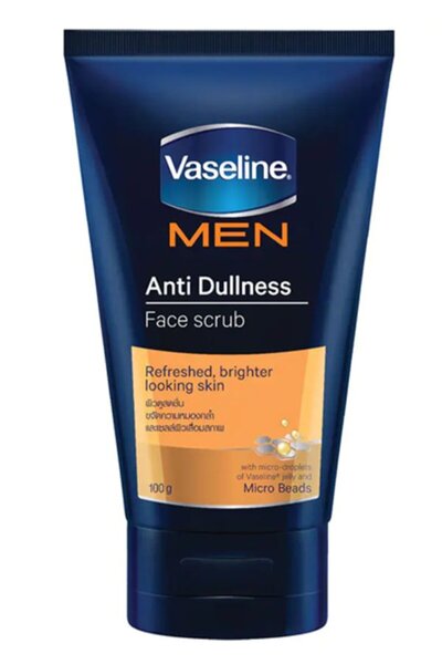Vaseline Men Anti Dullness Scrub Face Wash 100 g - Healthy Bright