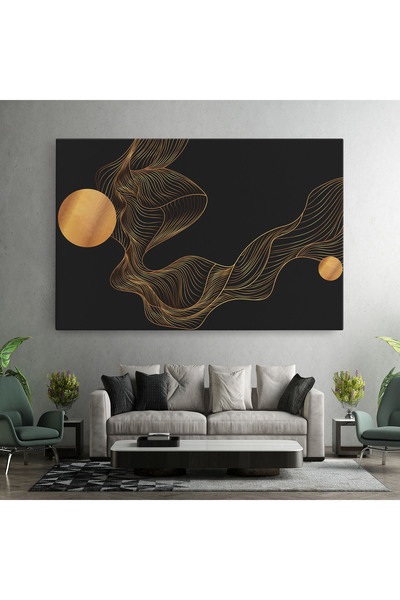 Arthub Canvas Painting, Bedroom And Living Room, Abstract, Abstract Frequency