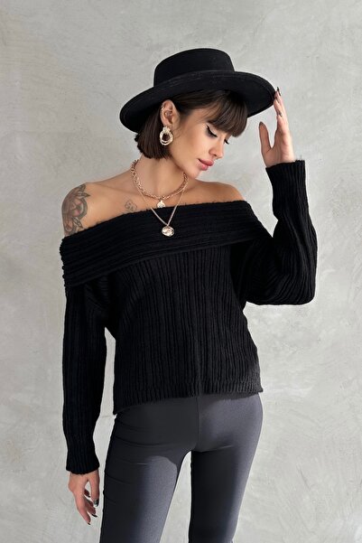 New Now Joli̇e Madonna Collar Knitwear Sweater