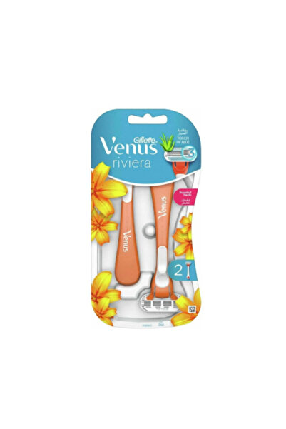 Venüs فينوس ريفيرا امواس حلاقه نسائي 2 حبة اصفر