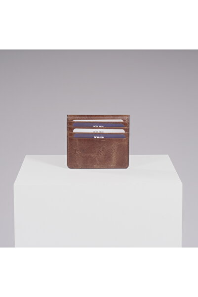 DEERDERİ London Vintage Leather Card Holder
