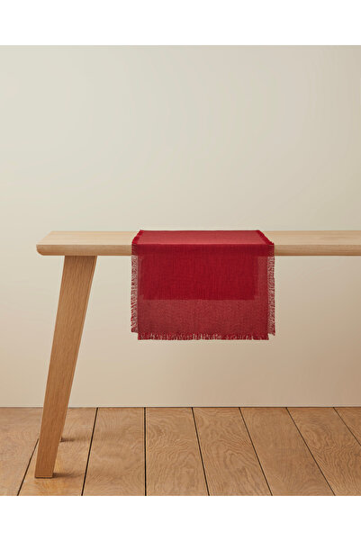 English Home Covoraș din poliester Tendre 40x140 cm roșu