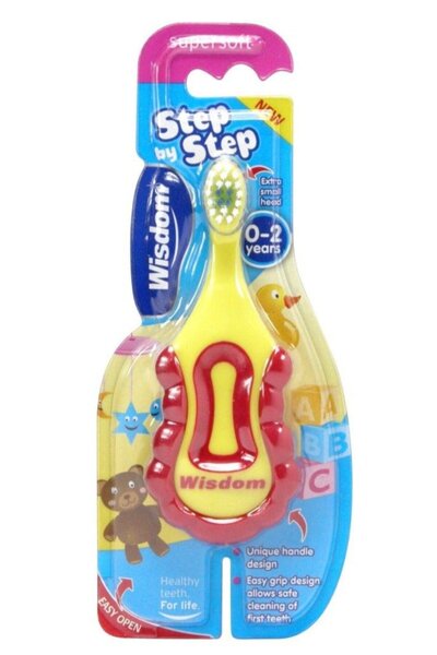 WISDOM Kids Step By Step 0-2 Years Toothbrush