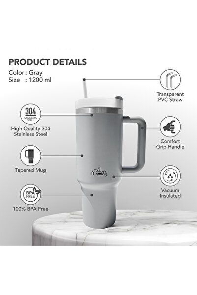 Any Morning SI2440217 Termos Mug 1200 ml Green