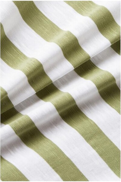 Esprit Tricou casual cu dungi pentru femei, verde,marime M,ESPRIT