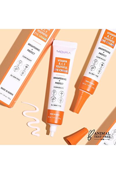 MOİRA Vitamin B,C,E Youthful Eye Cream