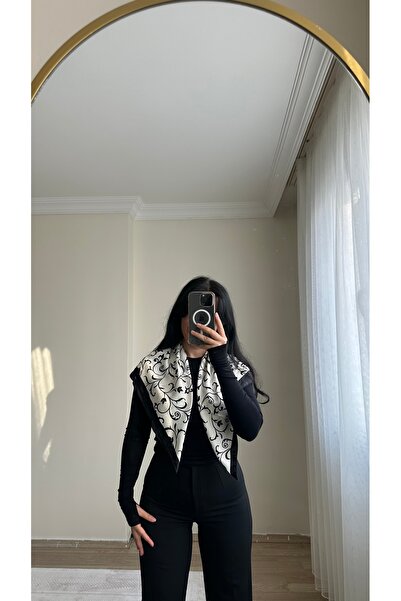 YELZEY BUTİK Premium Satin Scarf Belt