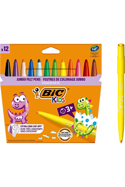 Bic Carioci lavabile, Visa Color XL, 12 buc/set,
