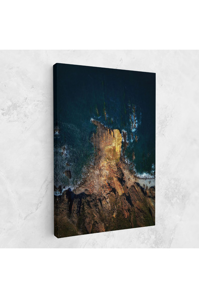 Arthub Canvas Painting, Bedroom And Living Room, Landscapes, Rocks And Water