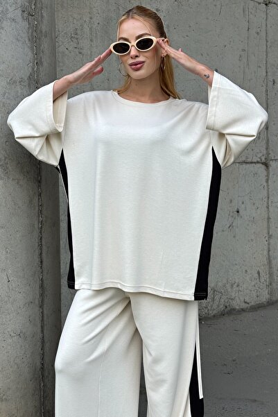 VAGGON Πλευρά ριγέ oversized Διπλό Σετ