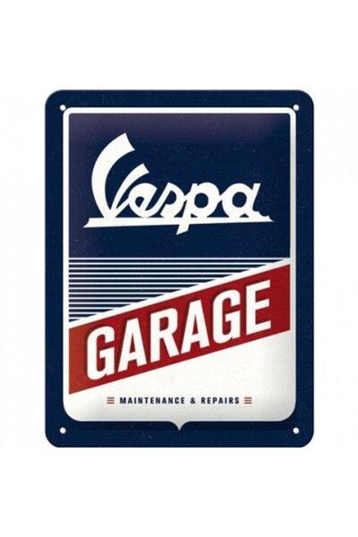 Nostalgic Art Placa metalica 15x20 Vespa Garage