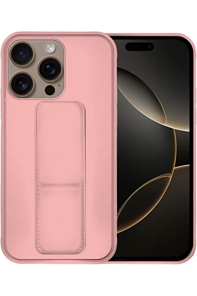 Margoun iPhone XS Max Magnetic Finger Grip Shockproof Case-(Pink)
