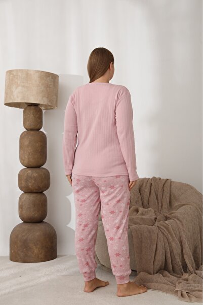 CALİA Women's Plus Size Oversized Pajama Set