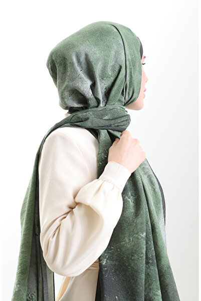 sefamerve Karaca Natural Fiber Shawl 82010-06 Khaki