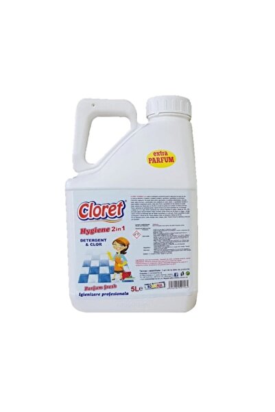 Cloret Detergent dezinfectant pentru suprafețe 5 L (pe bază de clor)