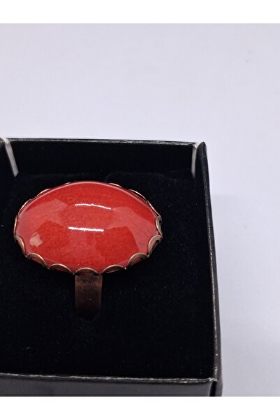 NETİCE ÖYLEK Tile Ring 6 Different Colors (6 Pieces)