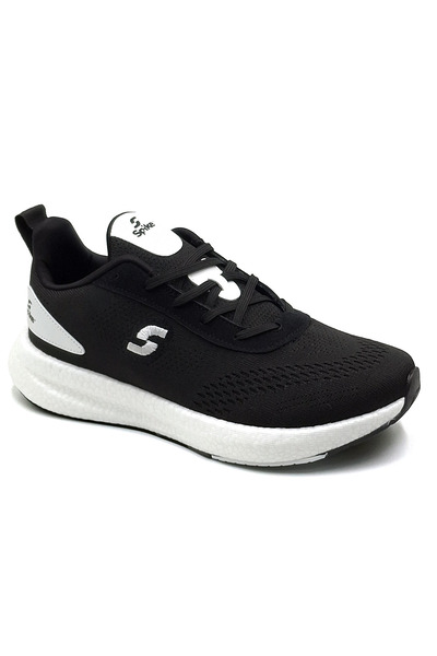S SPIKE Black Sports Shoes, Sneaker, Casual Running Shoes, Comfortable Comfortable Shoes, Men, Women, Unisex