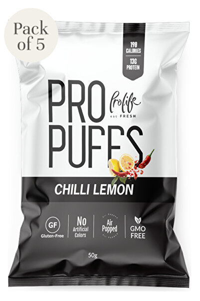 PROLİFE برو بافس تشيلي ليمون 5 قطع 50 جرام لكل قطعة
