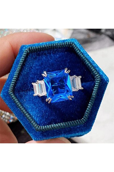 Pursehuit Inel argintiu, cu pietre de zirconiu, Mailen C9 - 6 (circumferință: 51,9 mm)