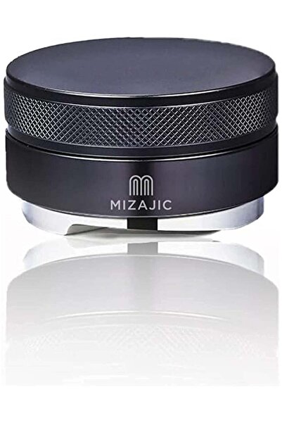 MIZAJIC موزع مسحوق القهوة 53 مم من الفولاذ المقاوم للصدأ مع مقبض قابل للتعديل