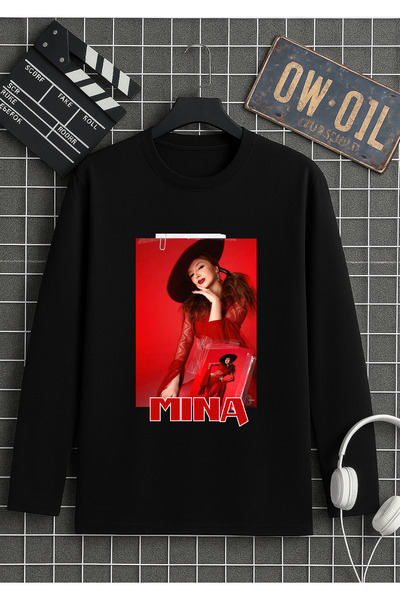 RYO FASHİON Tricou cu mânecă lungă, negru, model-1, grupul Manifest: LİDYA, M...