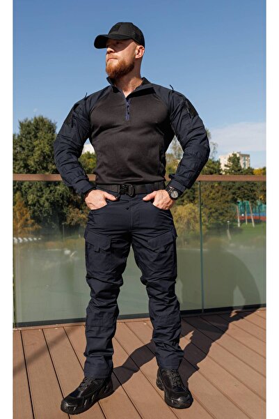 Lion camo Pantaloni tactici „Navy” ripstop culoare Navy blue Jandarmerie/politie