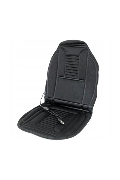 Universal Husă pentru scaun auto cu încălzire, poliester, 12V, 30W, 97x48 cm, neagră