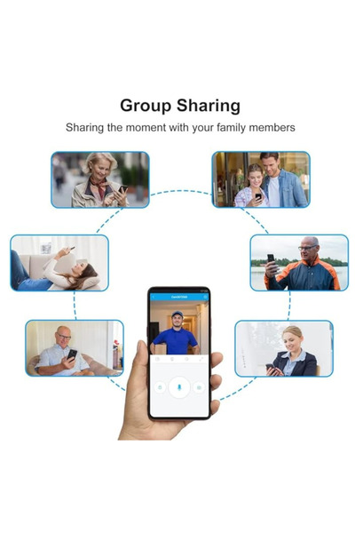 MAXORA SHOP Wireless smart camera with human detection through artificial intelligence