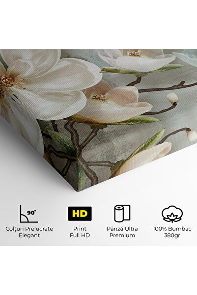 Arthub Canvas Painting, Bedroom And Living Room, Flowers, Magnolino