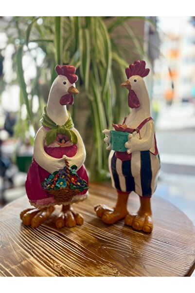 Fersellini Design Tavuk & Horoz Obje