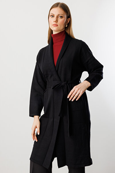 ON Beli Belted Shawl Collar Cardigan-60900