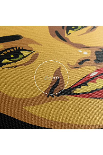 Arthub Canvas Painting, Bedroom And Living Room, Modern, Green Light Pop Lady