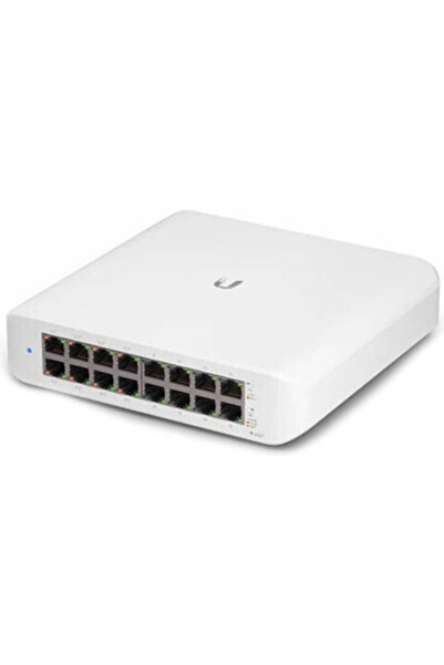 Ubiquiti مفتاح USW-Lite-16-PoE UniFi ذو 16 منفذًا مُدارًا سحابيًا Gigabit PoE+