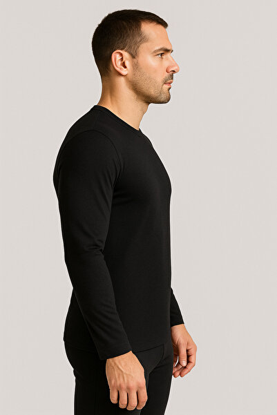 SEBURAM COLLECTION Thermal Zero Strait Long Sleeve Underwear Fanilya Top Thermal Underwear Long Sleeve Top